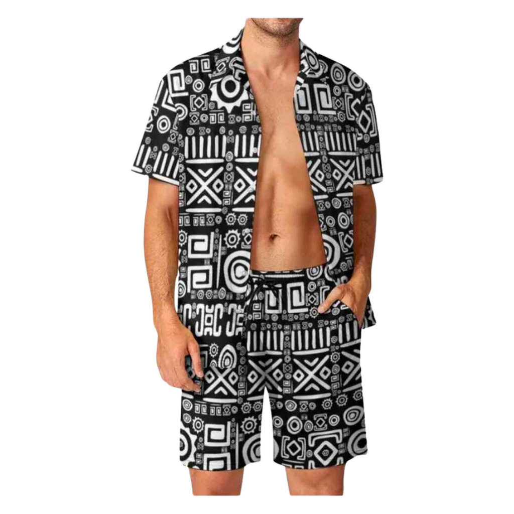 Pagne Africain Culotte Pour Les Hommes Chemise Homme En Pagne