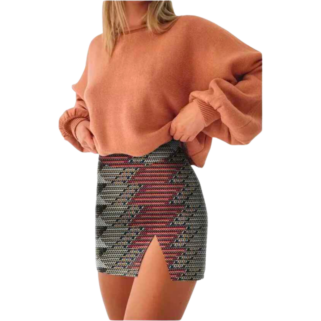 Mini jupe en pagne africain Royaume d'Afrique - Main Image