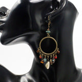 Boucles d'oreilles Marins Multicolores