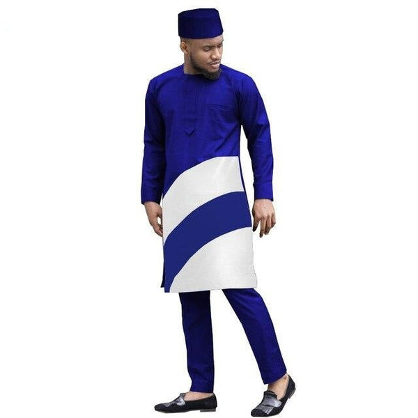 Boubou Africain Bazin Riche Pour Homme