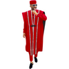 Boubou Africain Rouge Homme