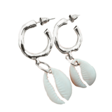 Boucles d'Oreilles Coquillage Clip