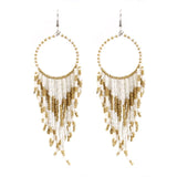 Bijoux Boucles d'Oreilles en Perles Style Africain