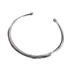 Bracelet Africain Argent Jonc Oval