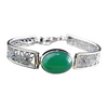 Bracelet Africain Perle Verte Fine