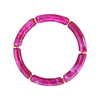 Bracelets Africains en Plastique Rose