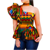 Chemise Carreaux Wax Africaine