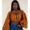 Chemise Motifs Africains Femme