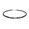 Collier Africain Perles Noires Hommes