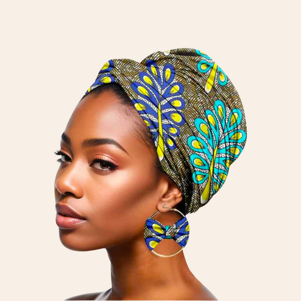 Chapeau balinais enveloppant foulard pour femmes Chapeau balinais enveloppant foulard pour femmes