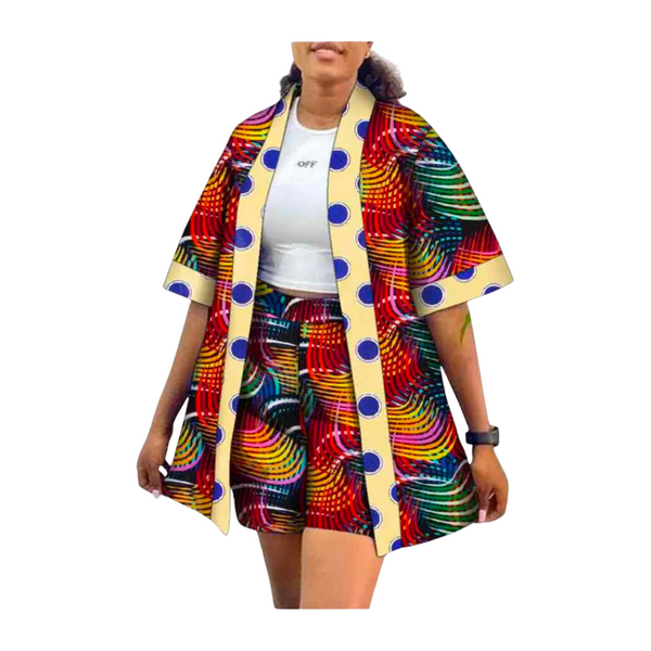 Kimono Africain Pour Femme