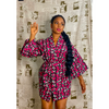 Kimono en Wax Pour Femme Africaine