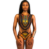 Maillot de bain ethnique wax