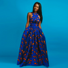 Robe Africaine Bleue