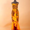 Robe Bustier Africaine