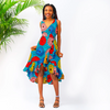 Robe Chic en Pagne Africain