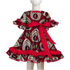 Robe Fille Africaine Rouge