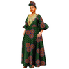 Robe Longue Broderie Africaine