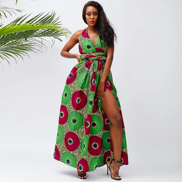 Image de robe en pagne africain clearance