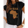 T-shirt Carte Africaine