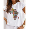 T-shirt Pagne Africain Femme