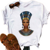 T-shirt Visage Femme Africaine