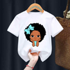 T-shirt à Motif Africain Fille