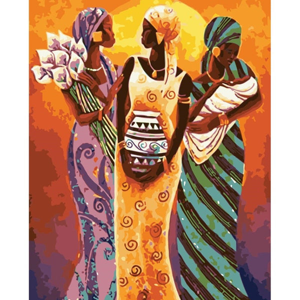 Impression de Photo sur Toile Tableau Femme Africaine sur De Femme Impression de Photo sur Toile Tableau Femme Africaine sur De Femme