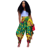 Tenue Africaine Pantalon Femme en Soie