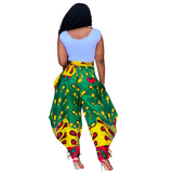 Tenue Africaine Pantalon Femme en Soie