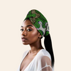 Turban Africain Femme Vert Tendance