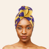 Turban Africain Jaune Clair