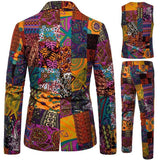 Veste Homme Colorée Tissu Africain