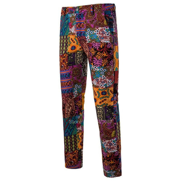 Veste Homme Colorée Tissu Africain