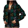 Veste Bomber Africaine Femme Noire