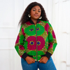 Veste Bomber Femme Tissu Africain