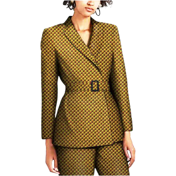 Veste Tailleur Femme Africaine