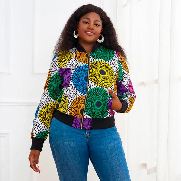 Veste en Pagne Africain Femme