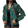 Veste Wax Bomber Femme Bamiléké