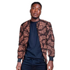 Veste Wax Bomber Marron pour Homme