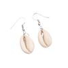 Boucles d'Oreilles Coquillage Cauri