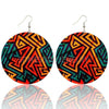 Boucles d'Oreilles Créoles Bambou Africain