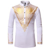 Chemise Africaine Blanche Col Mao Garçon