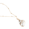 Collier Blanc Coquillage de Mer