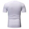 T-shirt Africain Blanc Homme